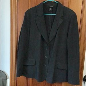 Dark gray lane Bryant suit jacket 18/20